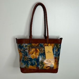 NWT!! Patricia Nash Marigold Harvest Mallory Tote
